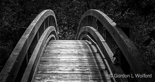 Rainbow Bridge_DSCF20502BW.jpg - Photographed along the Tay River at Perth, Ontario, Canada.